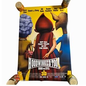 Hoodwinked Too! Hood vs. Evil Promo Movie Poster 27x40 2011 Hayden Panettiere